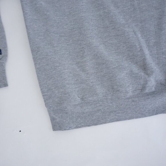 Vintage Jansport Gray Green Embroidered Northern Michigan U Dad Crewneck Sweater - Picture 6 of 9